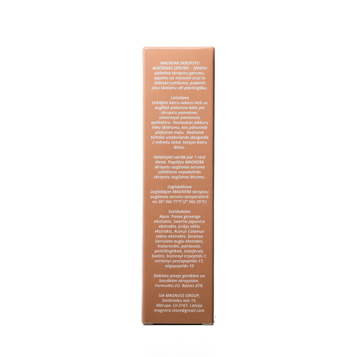Dabīgais skropstu serums 3 ml