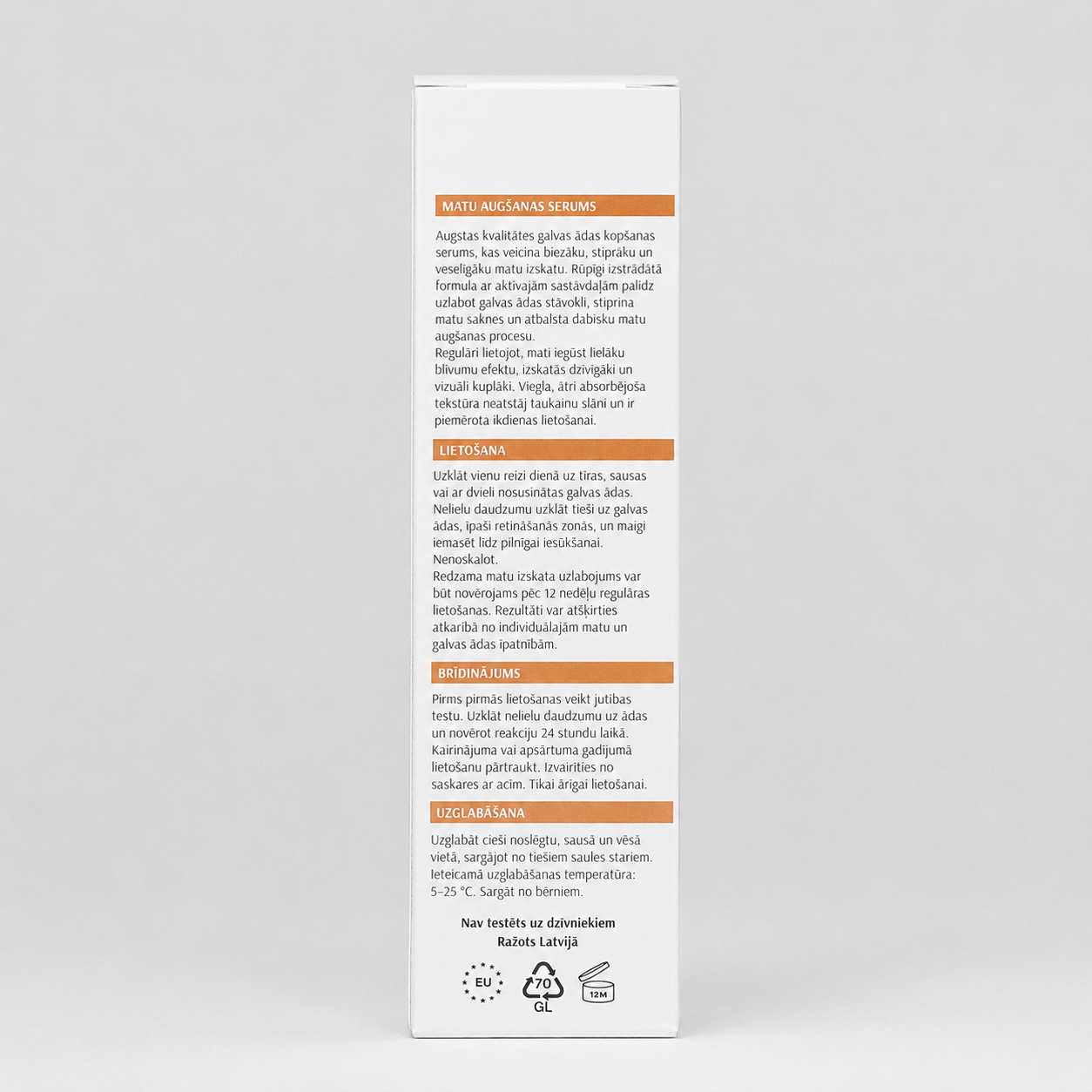Matu augšanas serums 100 ml